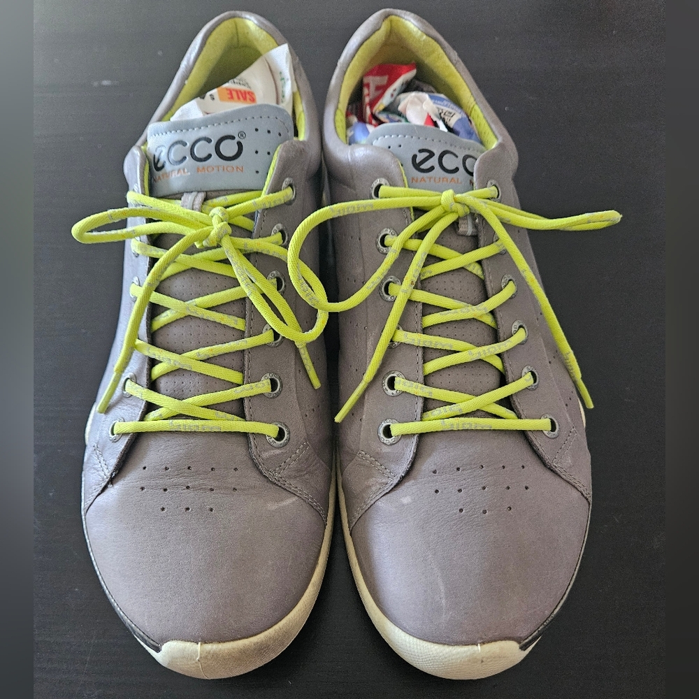 Ecco Biom Yak Natural Motion Mens Spikeless Golf Shoes Size 42 US Size 8/8.5